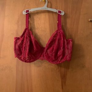 Red Lace Bra